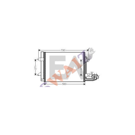 Condensador CASE - STEYR