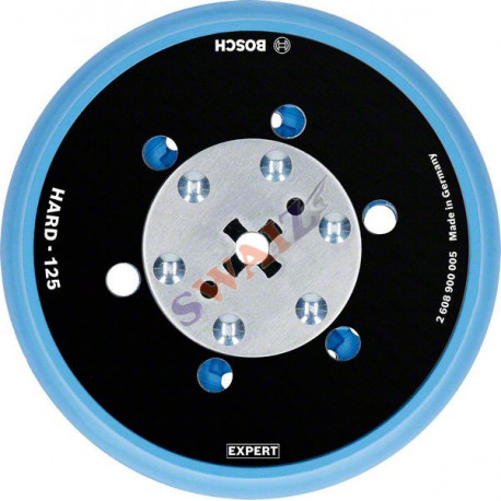 Platos de soporte multiperforados de uso universal Expert Multihole de 125 mm, duro