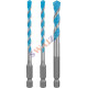 Set de 3 brocas Expert HEX-9 MultiConstruction de 5/6/8 mm