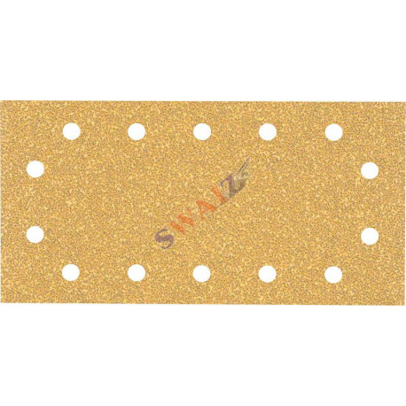 Papel de lija Expert C470 con 14 orificios para lijadoras orbitales 115 x 230 mm, G 40 10 unidades