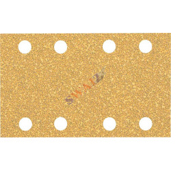 Papel de lija Expert C470 con 8 orificios para lijadoras orbitales 80 x 133 mm, G 40 10 unidades