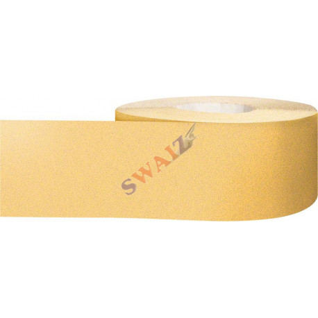 Rollo de papel de lija Expert C470 para lijado manual de 115 mm x 50 m, G 80