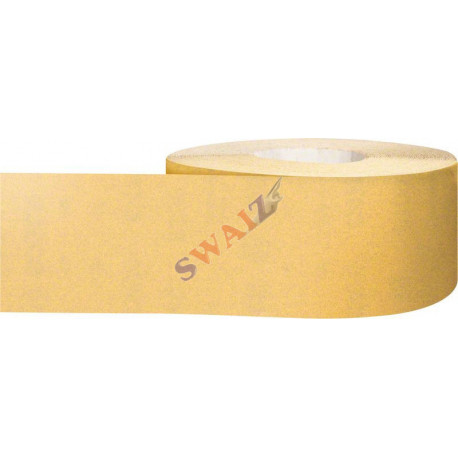 Rollo de papel de lija Expert C470 para lijado manual de 115 mm x 50 m, G 180