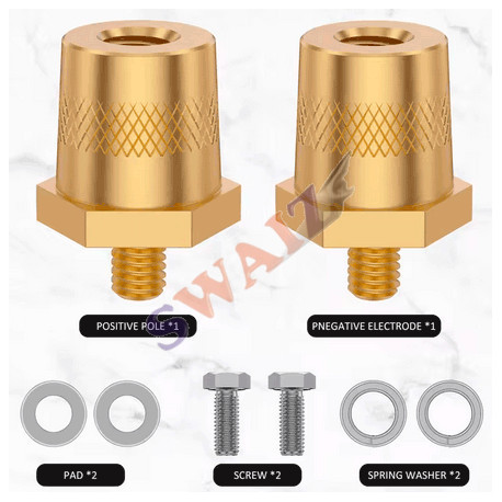 Adaptador Borne de Batería rosca tipo M8 a Tipo Auto