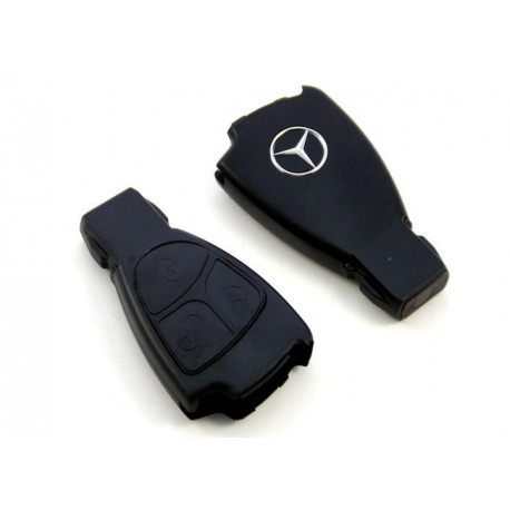 Carcasa de llave para Mercedes Benz con 3 botones - SWAIZ COMMERCIAL